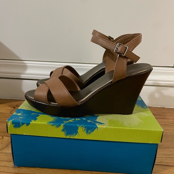 Payless Montego Bay Pina wedge sandal - 8.5 - Picture 6 of 6